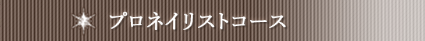 プロネイリストコース